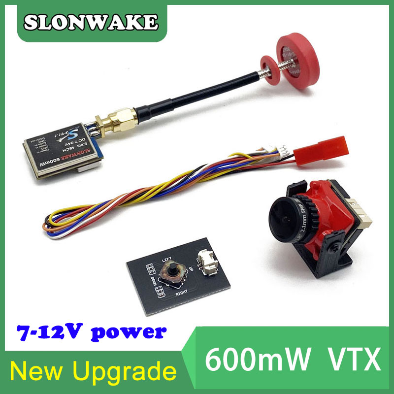 Rc Airplane Drone - 5.8g 48ch 600mw ajustável VTX-CAM fpv