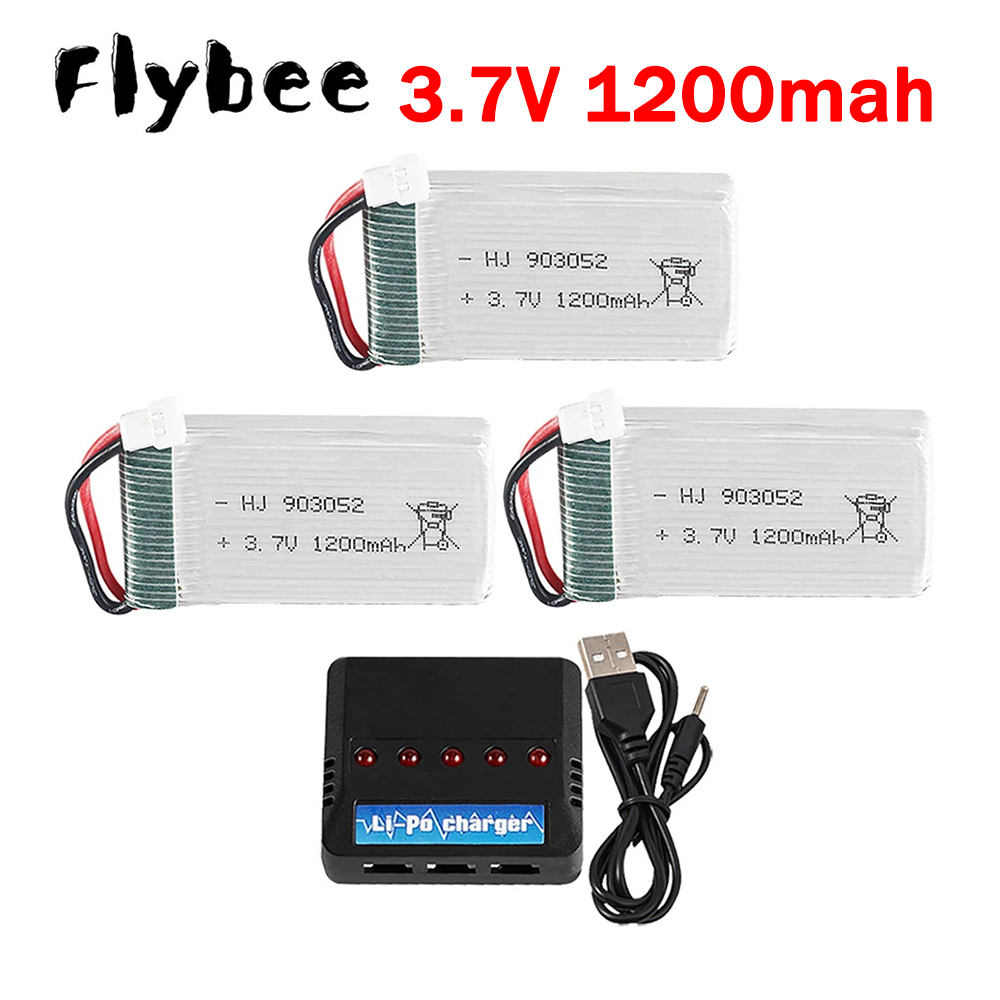 Drone Vs Rc Helicopter - Carregador de Bateria Lipo 3.7V 1200mAh