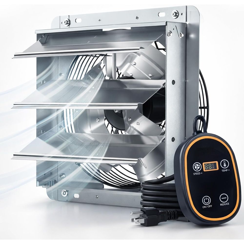 Brushless Motor - Ventilador de Exaustão Inteligente de 12''