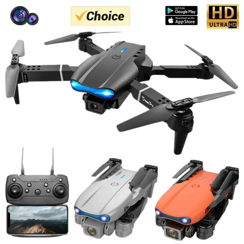Drone Rc Helicopter With Camera - Profissional mini drone e99 hd 4k