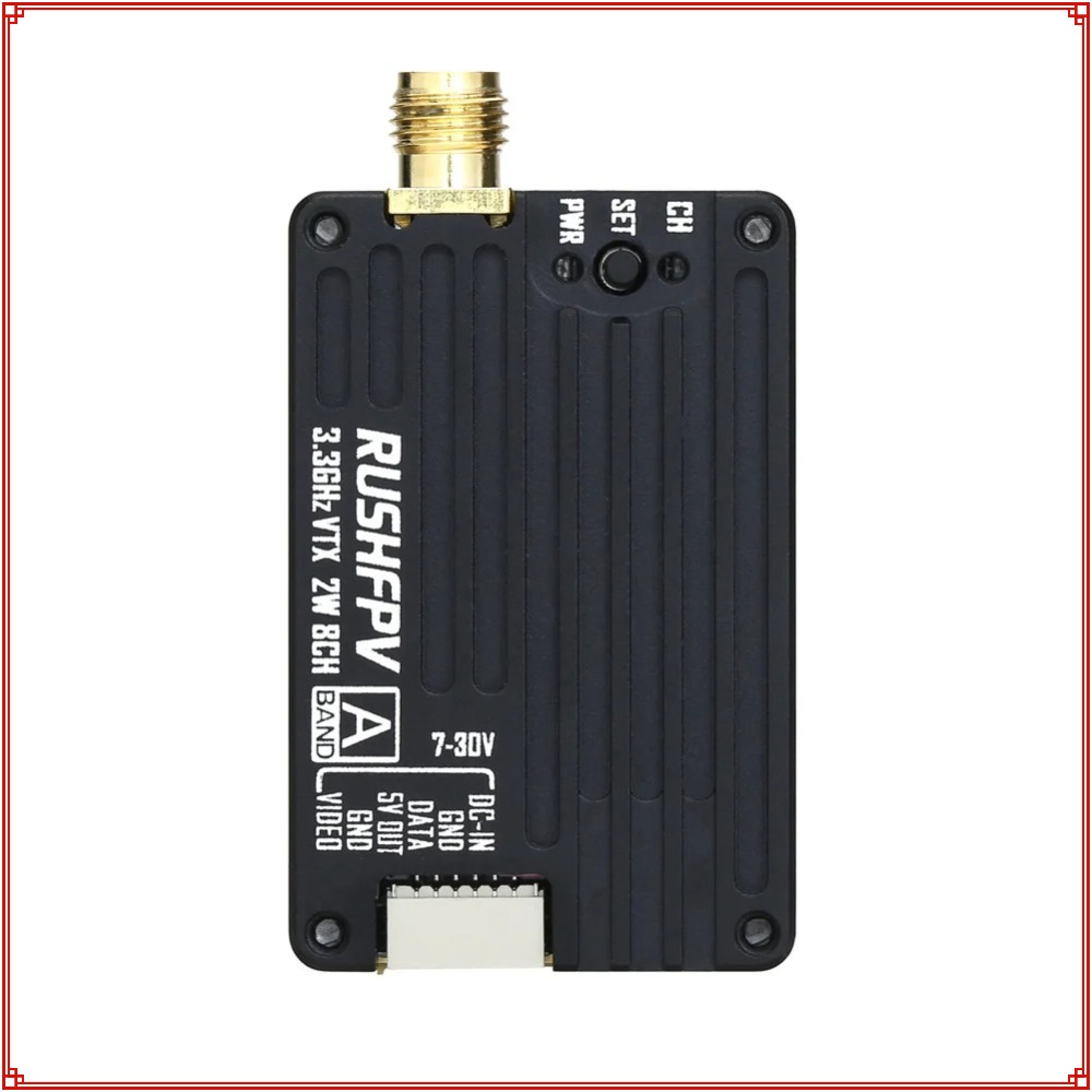Novo Transmissor RUSHFPV 3.3G  - Rc Airplane Drone avaliação e preço