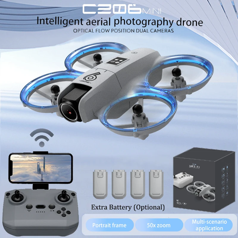 CZ06 Mini RC Quadcopter Drone  - Drone Rc Helicopter With Camera avaliação e preço