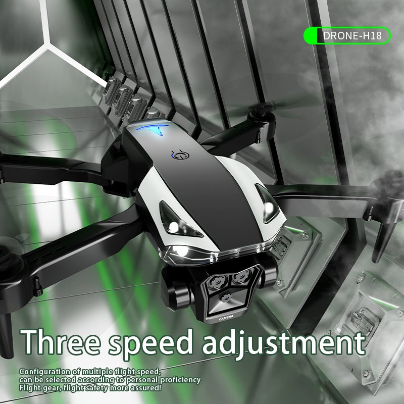H18‑2 Drone RC dobrável com câ - Drone Rc Helicopter With Camera avaliação e preço