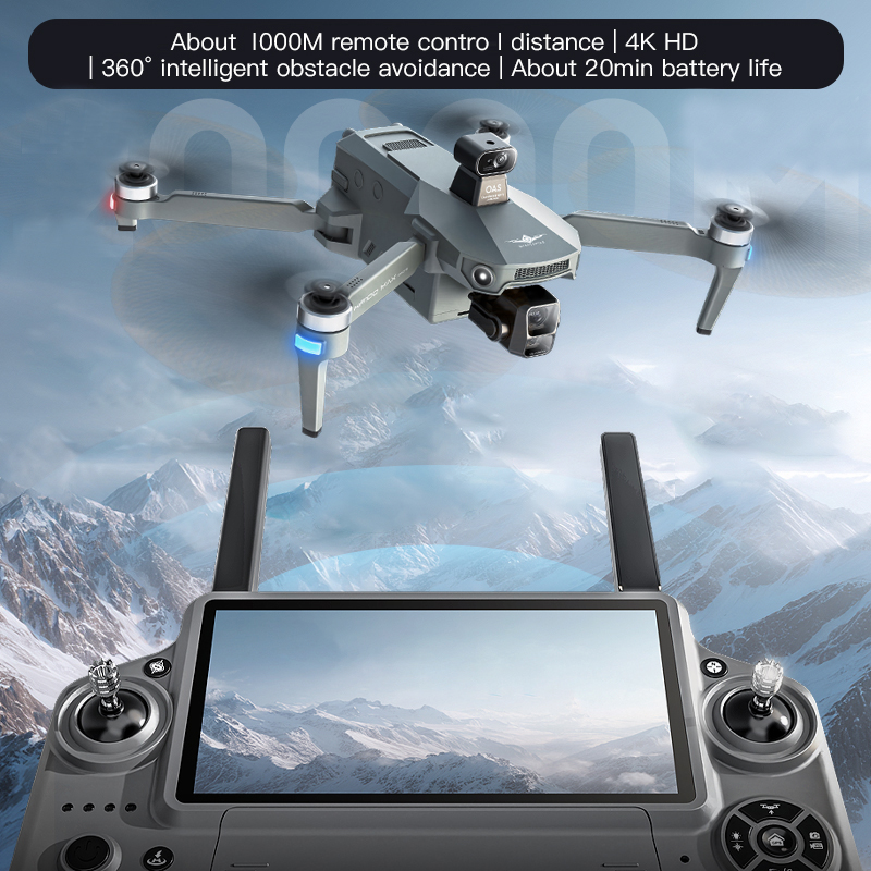 Kf100 max gps drone 4k câmera  - Drone Rc Helicopter With Camera avaliação e preço