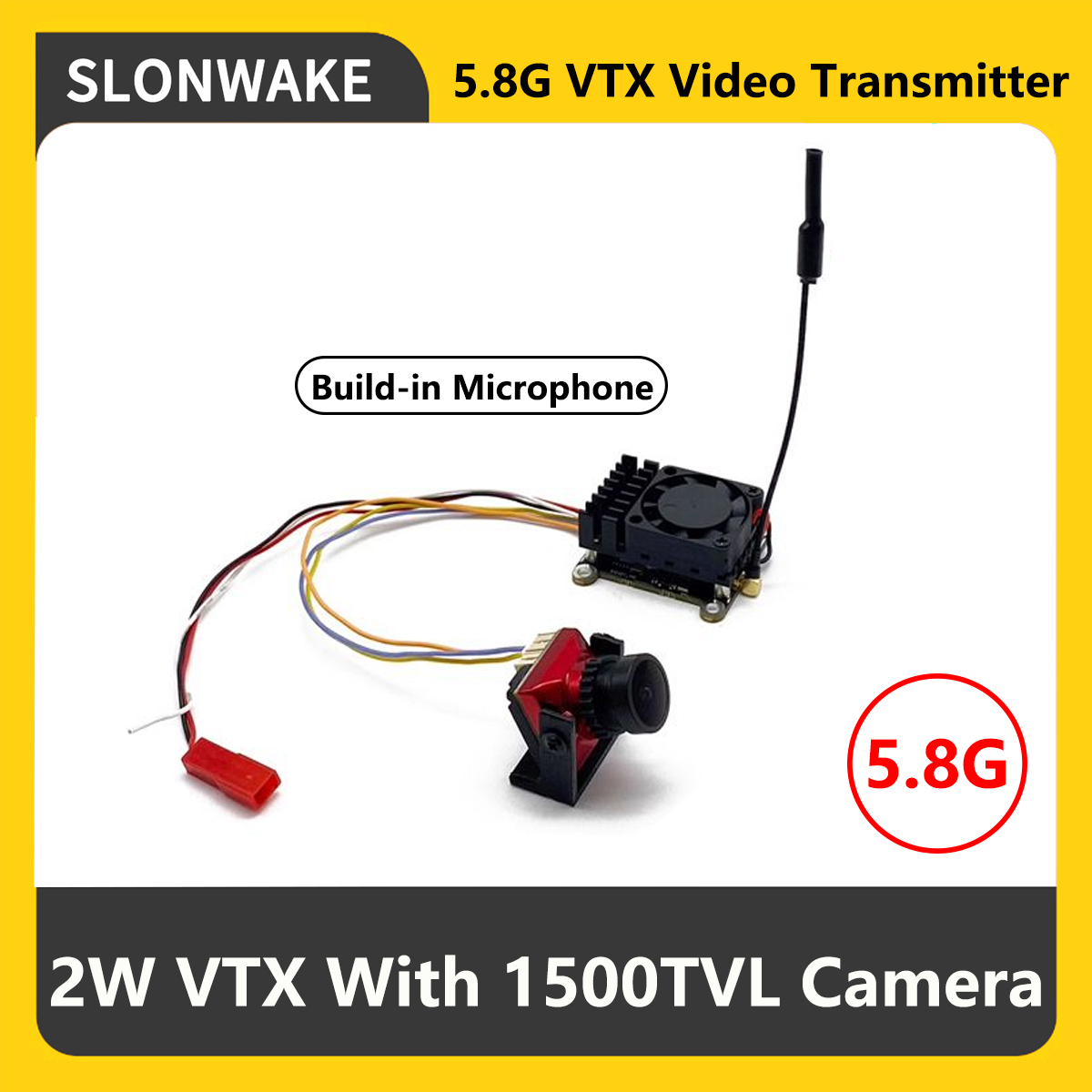 Transmissor FPV VTX SLONWAKE 5 - Rc Airplane Drone avaliação e preço