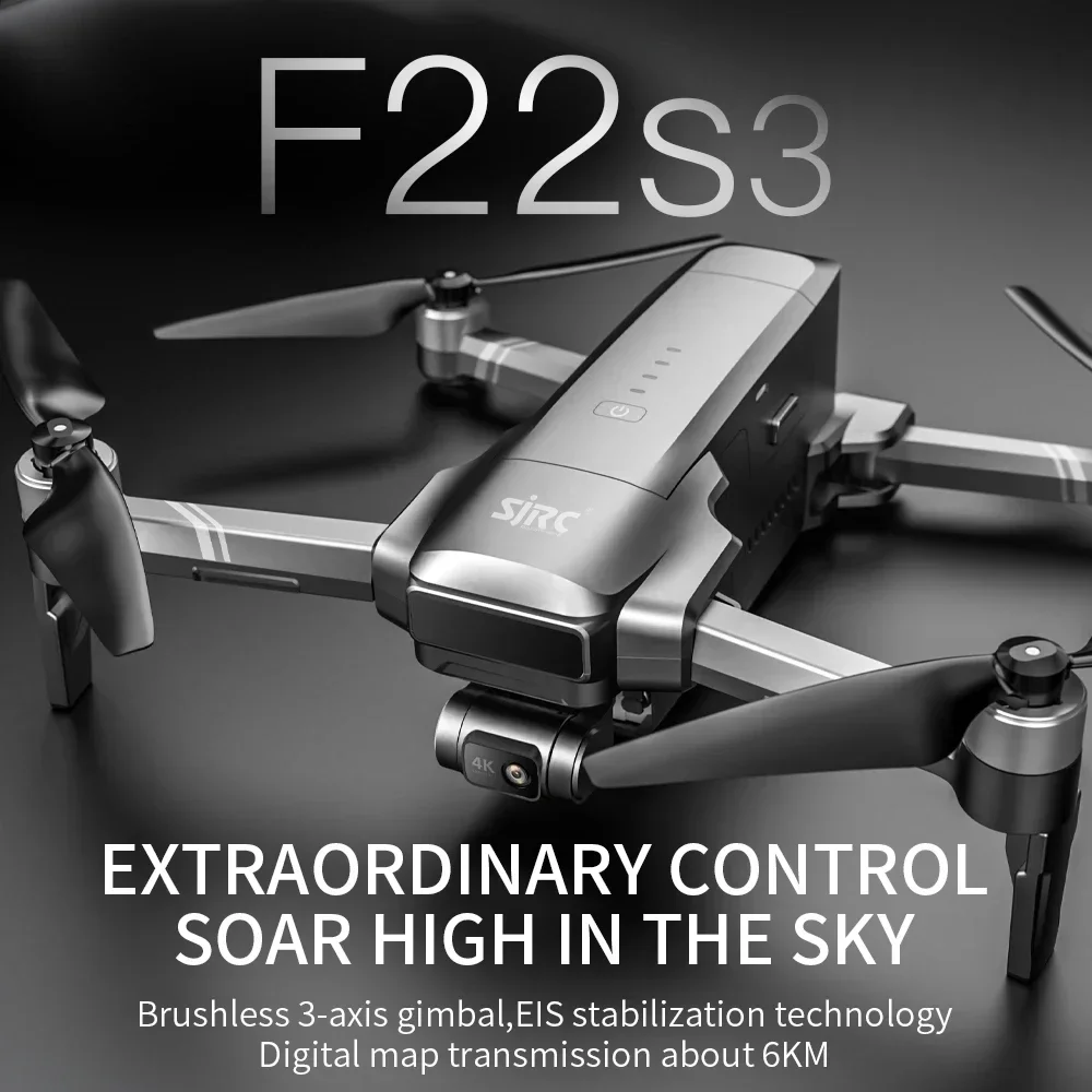 Quadricóptero RC dobrável SJRC - Drone F22 Rc avaliação e preço