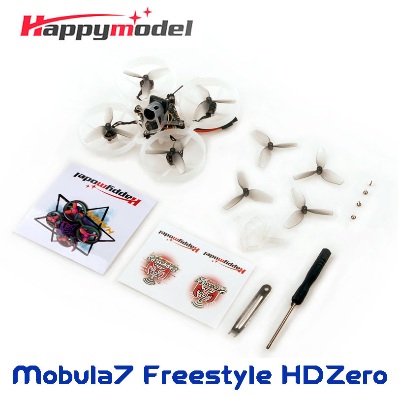Happymodel Mobula7 HD Freestyl - Drone Rc Helicopter With Camera avaliação e preço