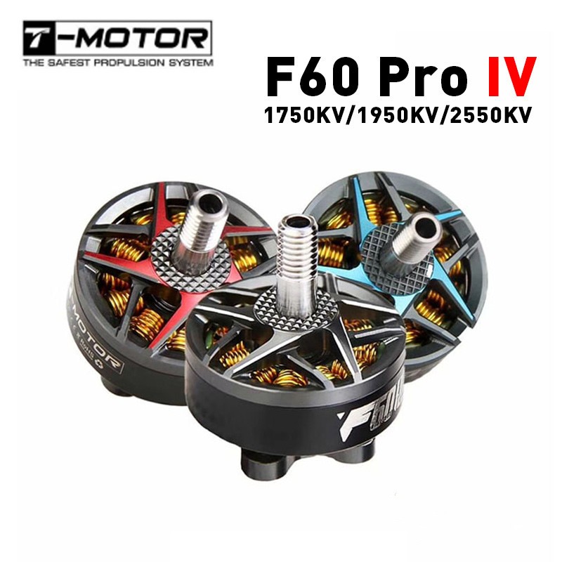 T-motor f60 pro iv 2207 1750kv - Fpv Racing Motor avaliação e preço