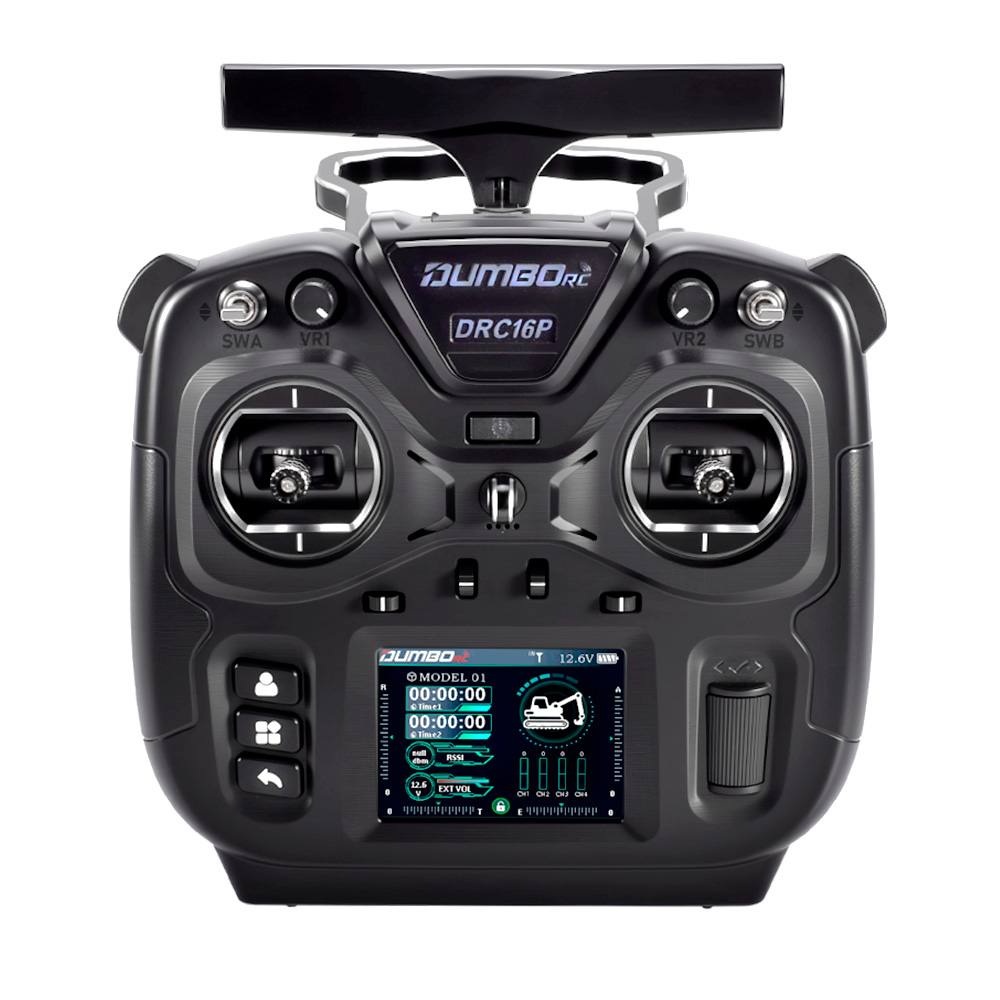 Transmissor RC DUMBORC DRC16P  - Plane Drone Rc avaliação e preço