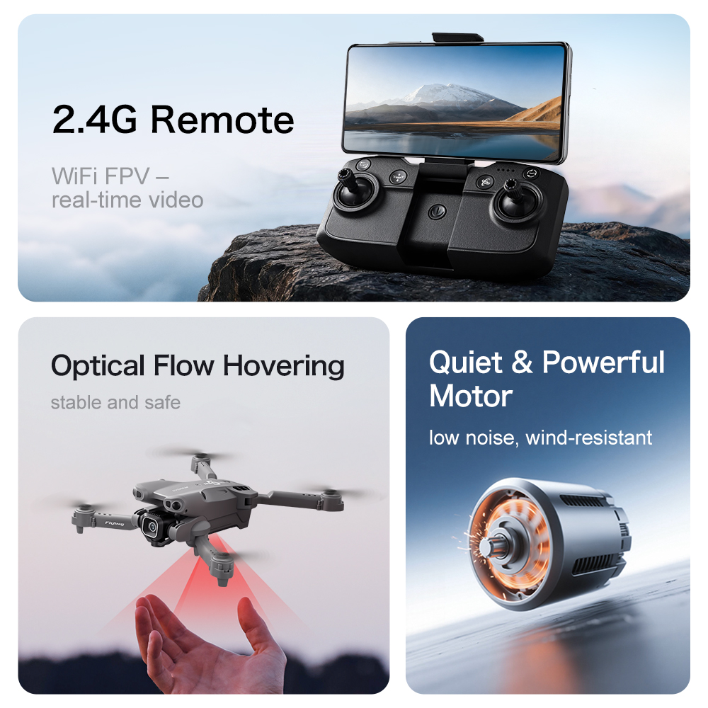 Novo Drone GT50 8K HD com Câme - Drone Xiaomi Rc avaliação e preço
