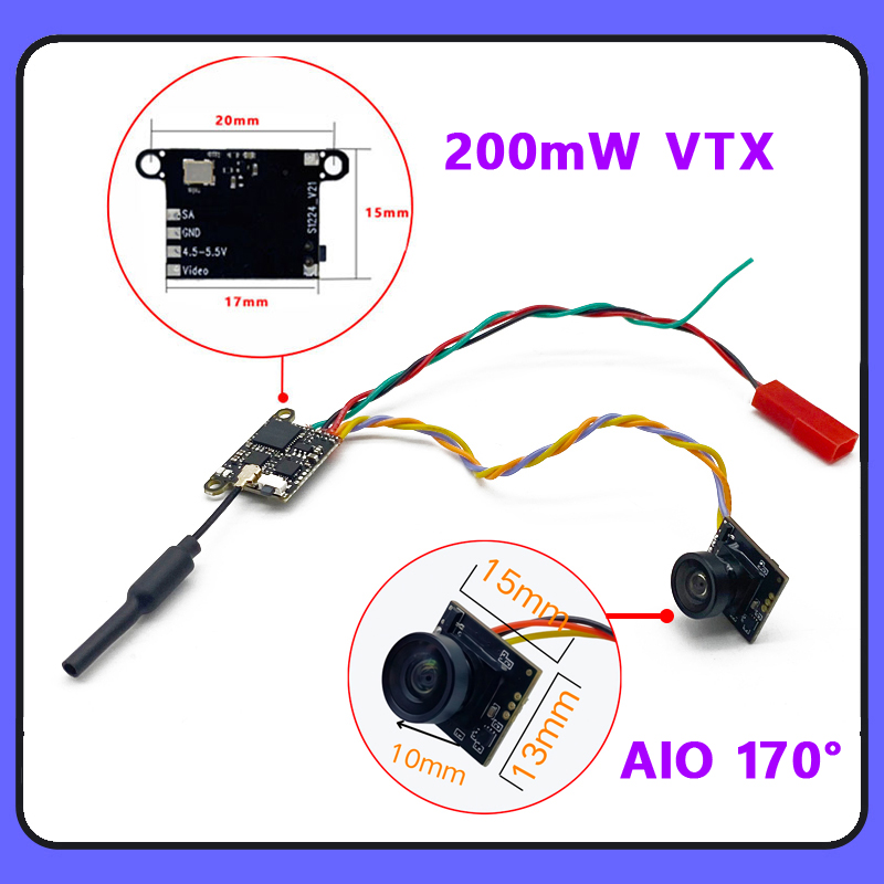 SLONWAKE 5.8G 1200TVL FPV Câme - Rc Airplane Drone avaliação e preço
