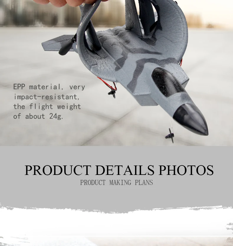 Avião RC de Espuma F22 Fighter - Drone F22 Rc avaliação e preço