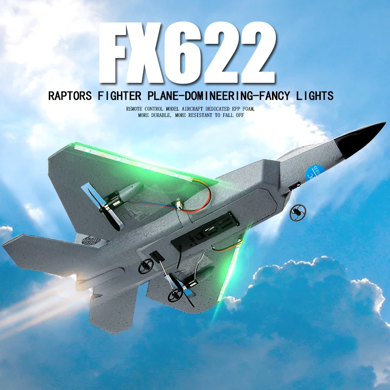 Avião RC de Espuma F22 Fighter - Drone F22 Rc avaliação e preço