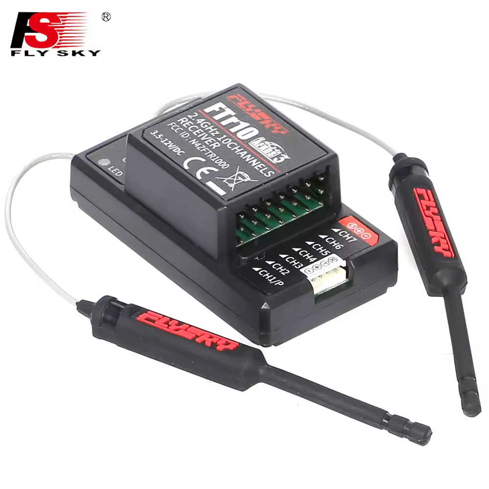 Receptor FlySky FTr10 FTr16S 2 - Rc Airplane Drone avaliação e preço