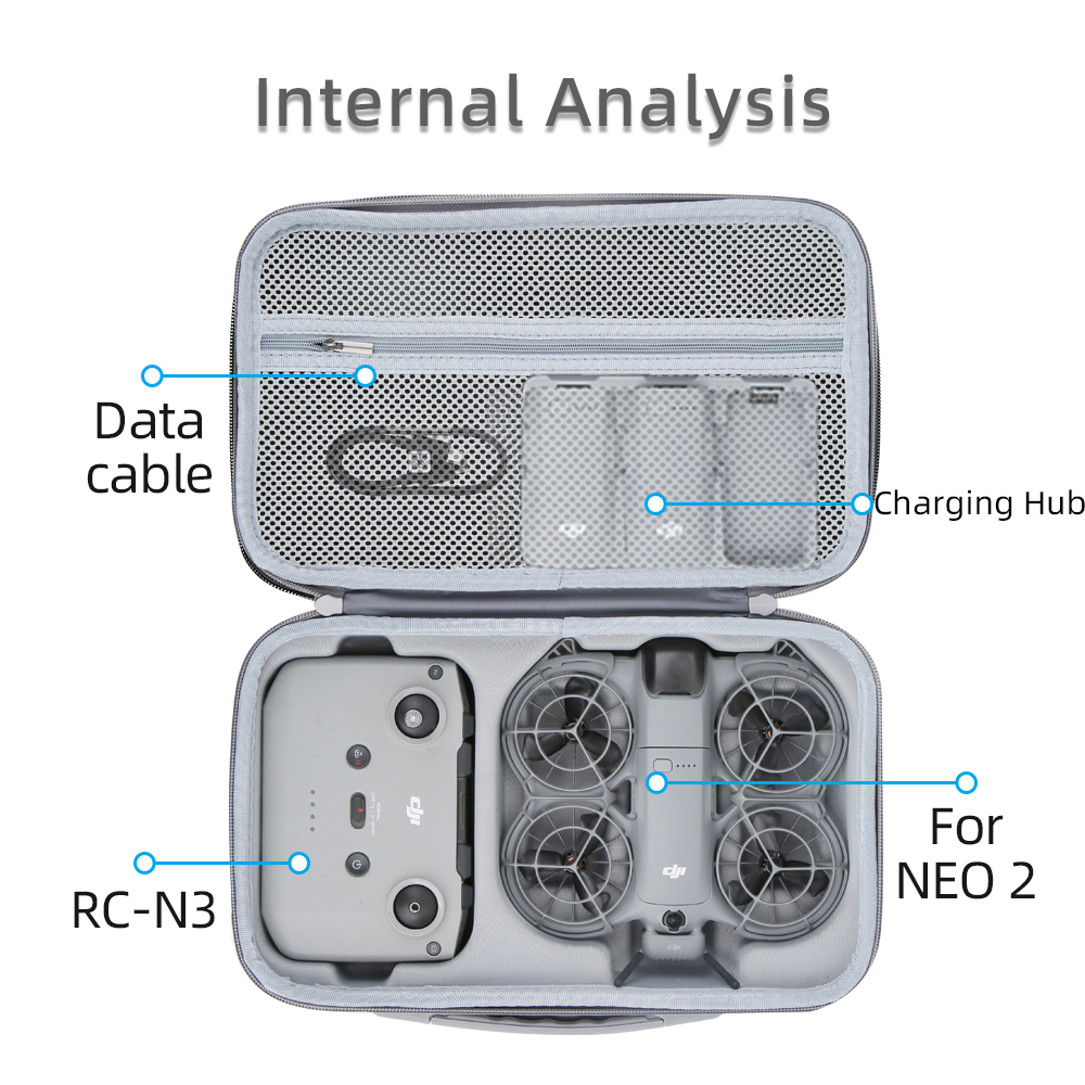 Bolsa de ombro portátil pu à p - Drone Dji Rc N3 avaliação e preço