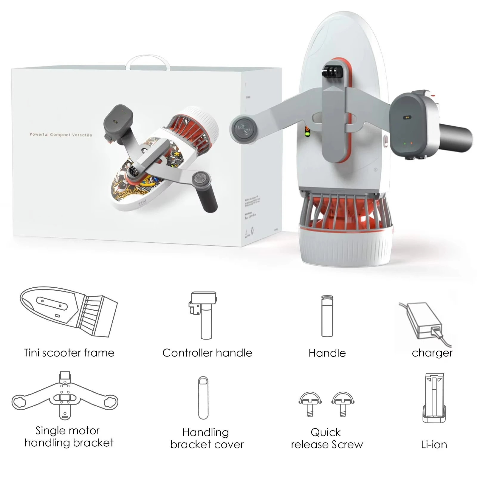 Scooter Subaquático Elétrico d - Brushless Motor avaliação e preço