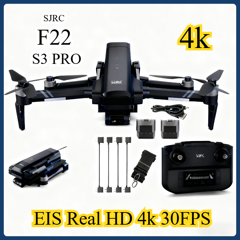 Sjrc f22 s3 pro drone 4k câmer - Drone F22 Rc avaliação e preço
