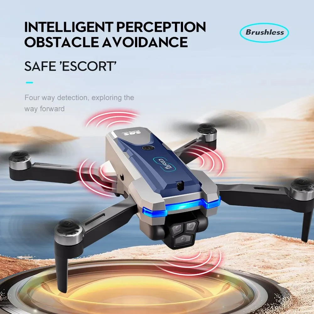 Dobrável RC S8S GPS Drone, 5G  - Drone Rc Helicopter With Camera avaliação e preço